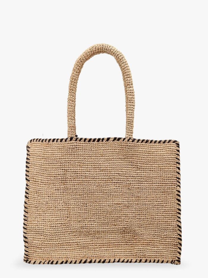 MC2 SAINT BARTH Vanity Rafia Handbag