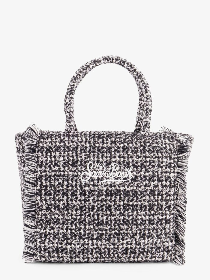 MC2 SAINT BARTH Vanity Tweed Wool Blend Shoulder Bag