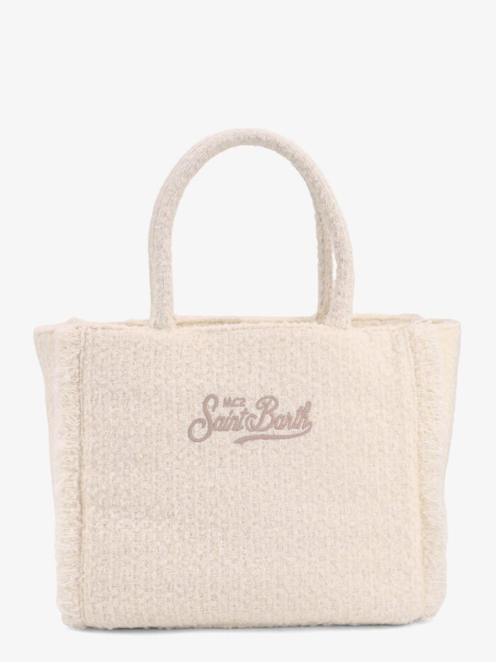 MC2 SAINT BARTH Vanity Twwed Wool Blend Shoulder Bag