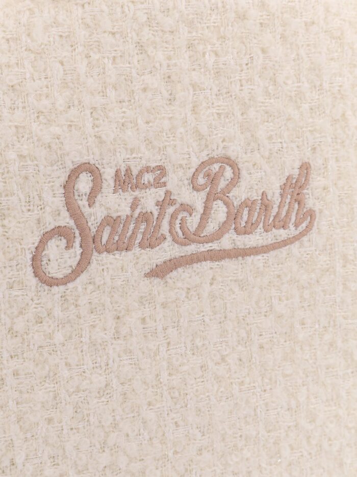 MC2 SAINT BARTH Vanity Twwed Wool Blend Shoulder Bag