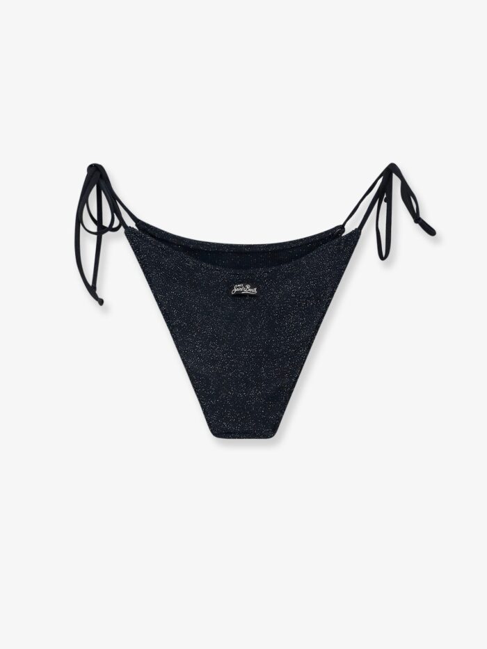 MC2 SAINT BARTH Virgo Crinkle Lurex Bikini Top