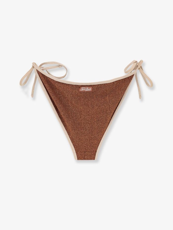 MC2 SAINT BARTH Virgo String Bikini Slip With Lurex Effect