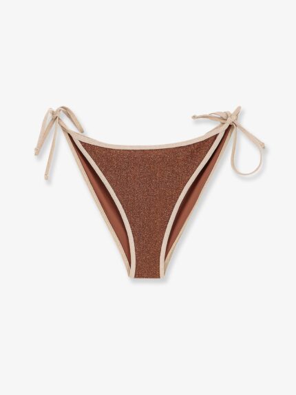 MC2 SAINT BARTH Virgo String Bikini Slip With Lurex Effect