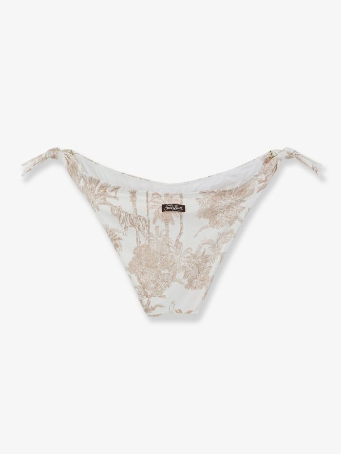 MC2 SAINT BARTH Yali Bikini Bottoms With Floral Print
