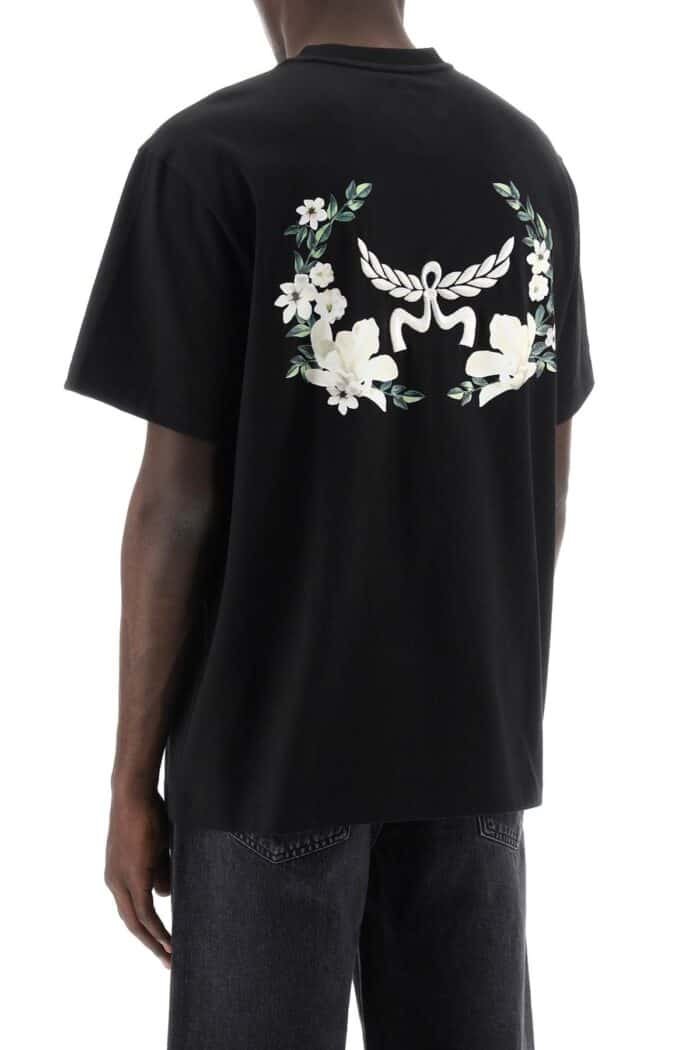 MCM Laurel Embroidered T-shirt