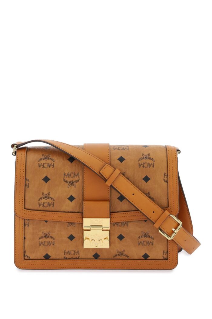 MCM Medium Tracy Crossbody Bag In Visetos