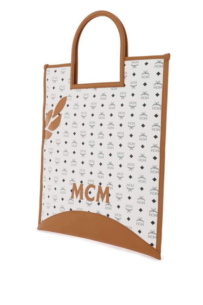 MCM Mega Laurel Visetos Tote