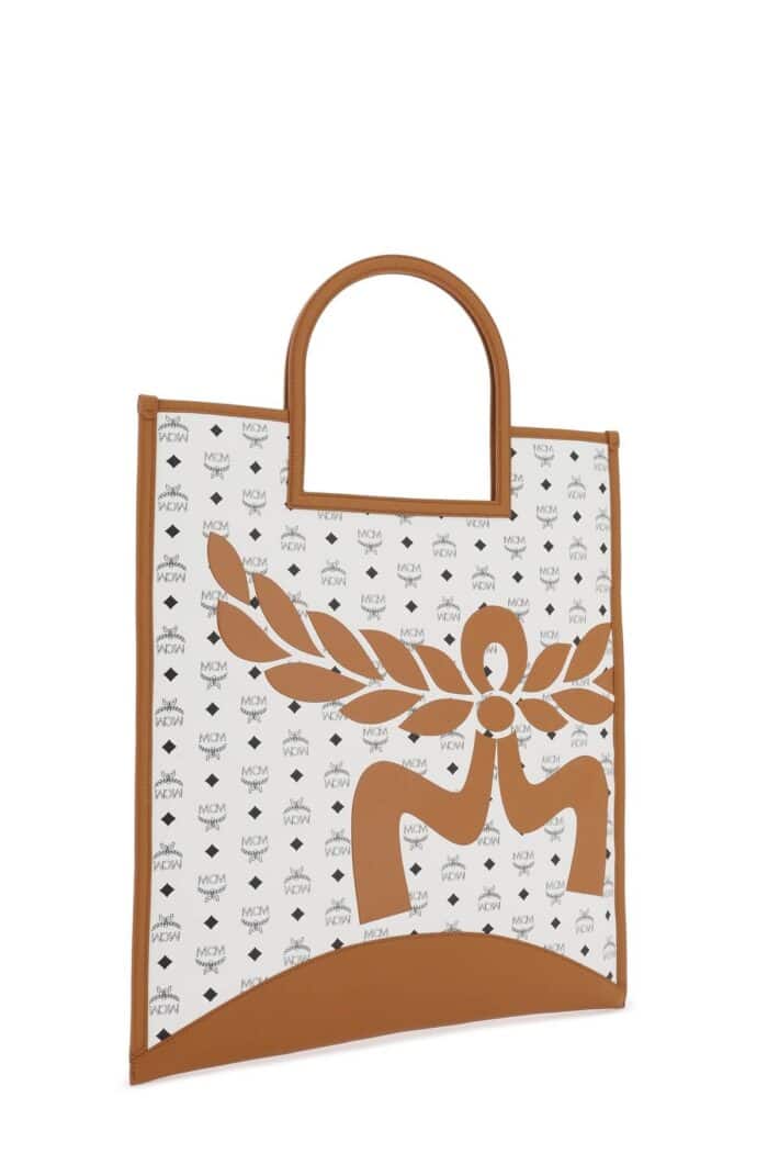 MCM Mega Laurel Visetos Tote