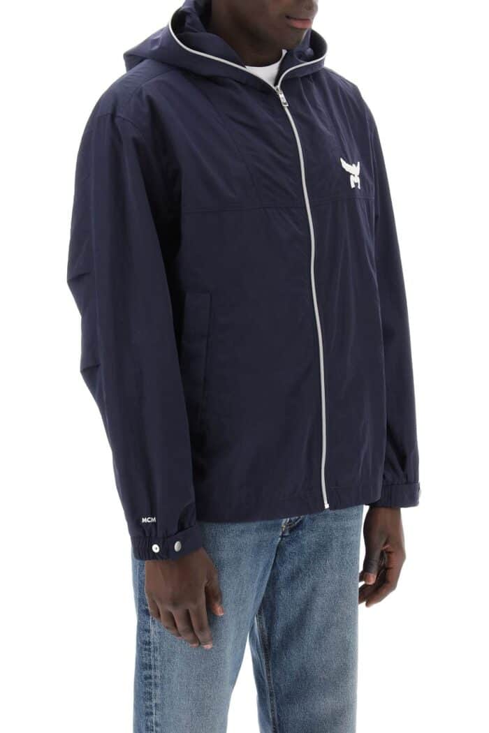 MCM Nylon Windbreaker Jacket For Men