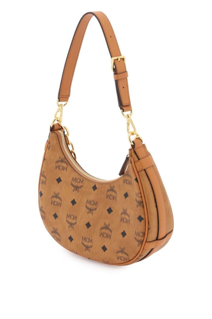 MCM Small Aren Hobo Shoulder Bag