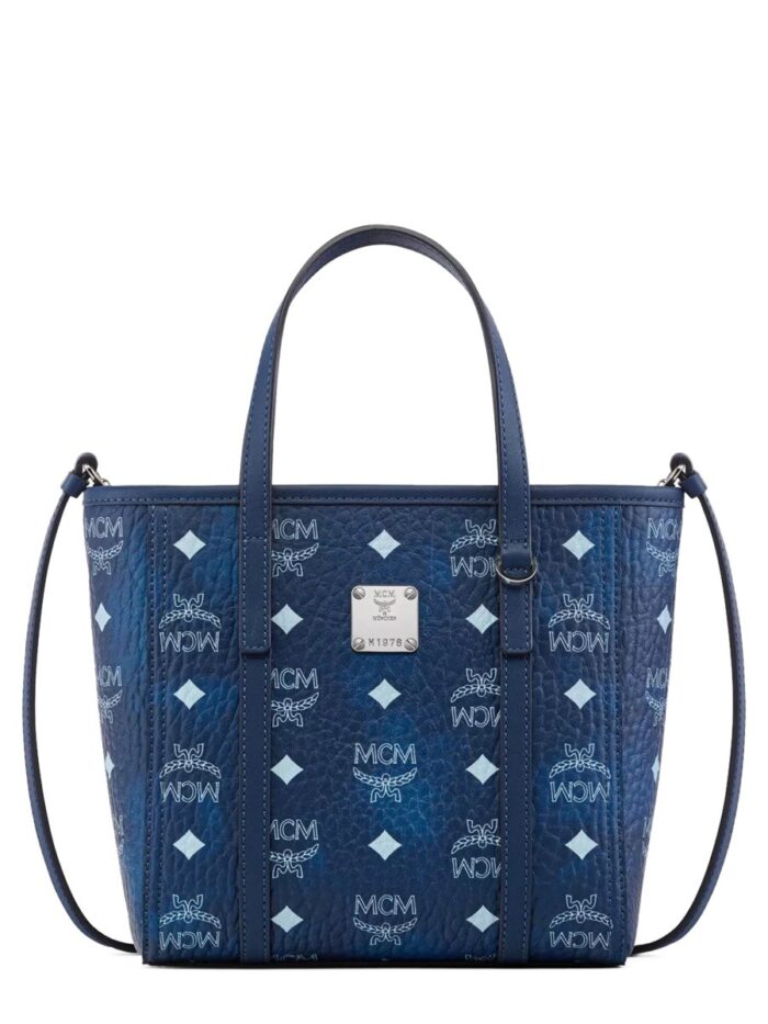 MCM "TONI TOP-ZIP" MINI BAG IN VISETOS