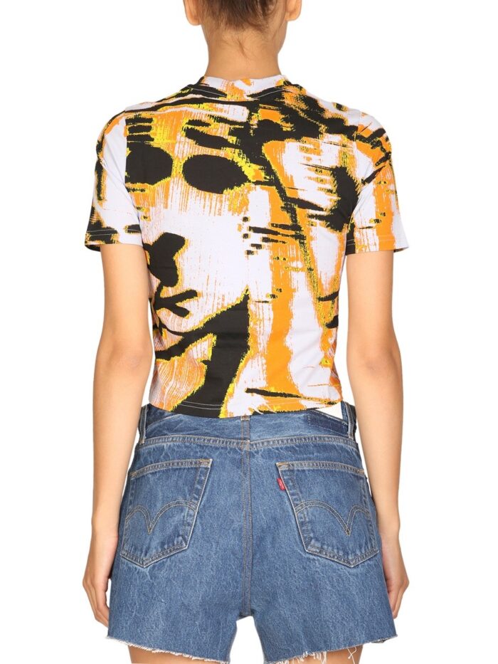 MCQ T-SHIRT WITH PRINT