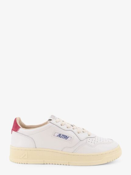 Autry Medalist Low Sneakers In Leather And Suede
