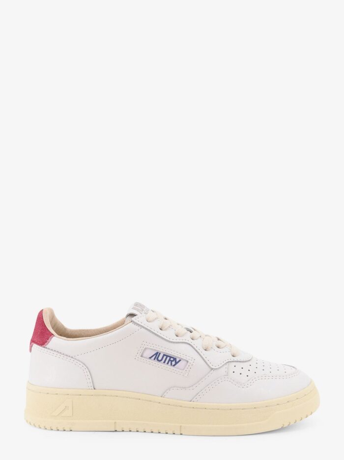 autry medalist low sneakers in leather and suede Autry Medalist Low Sneakers In Leather And Suede