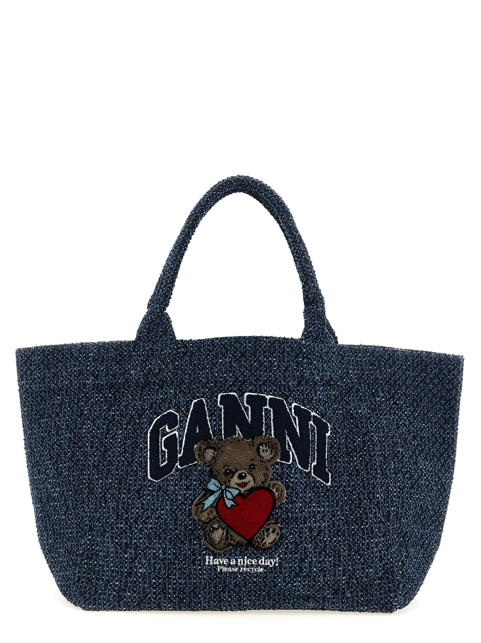 GANNI Medium 'Bear' Shopping Bag