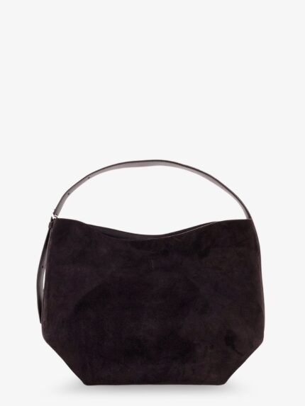 TOTEME Medium Belted Suede Shoulder Bag