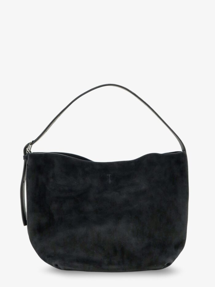 TOTEME Medium Belted Suede Shoulder Bag