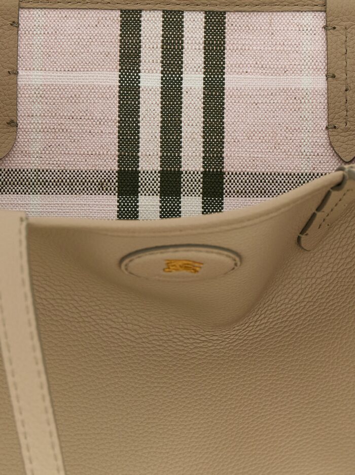 Burberry Medium 'Bloomsbury' Reversible Shopping Bag