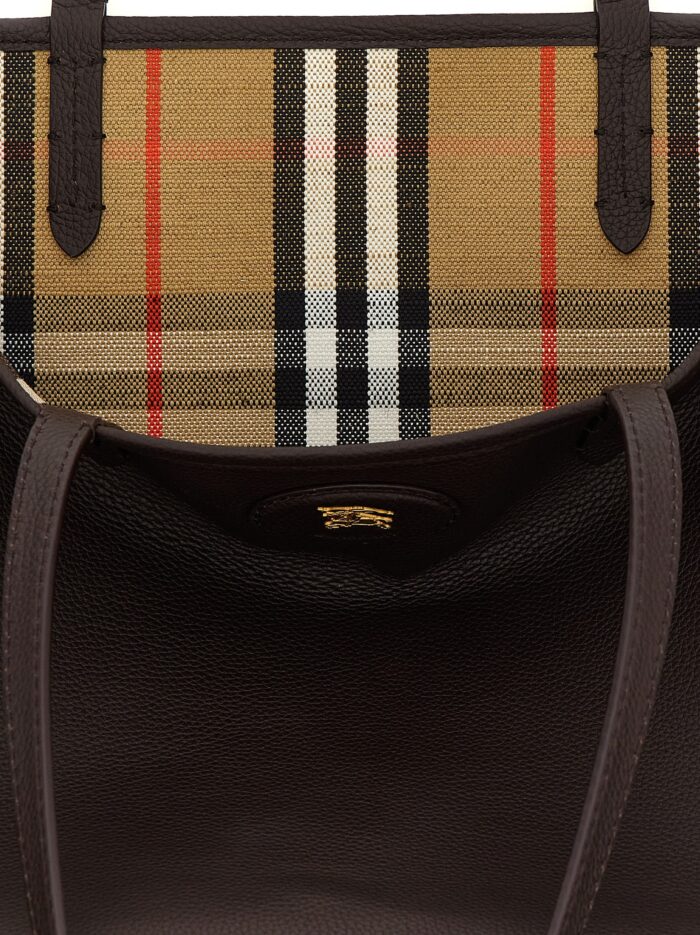 Burberry Medium 'Bloomsbury' Reversible Shopping Bag