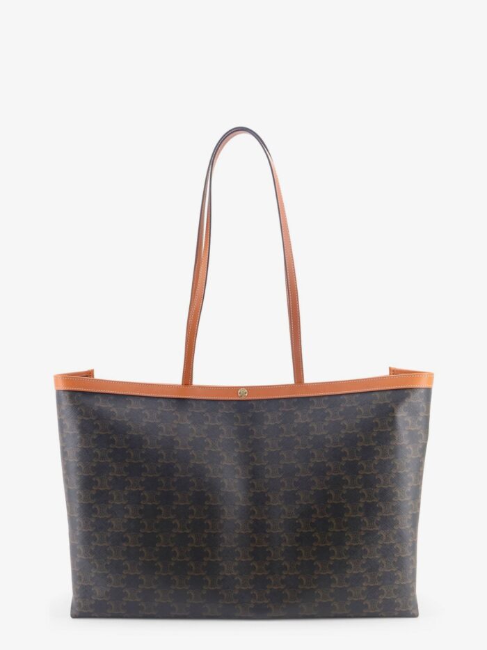 Celine Medium Cabas Triomphe Canvas Shoulder Bag