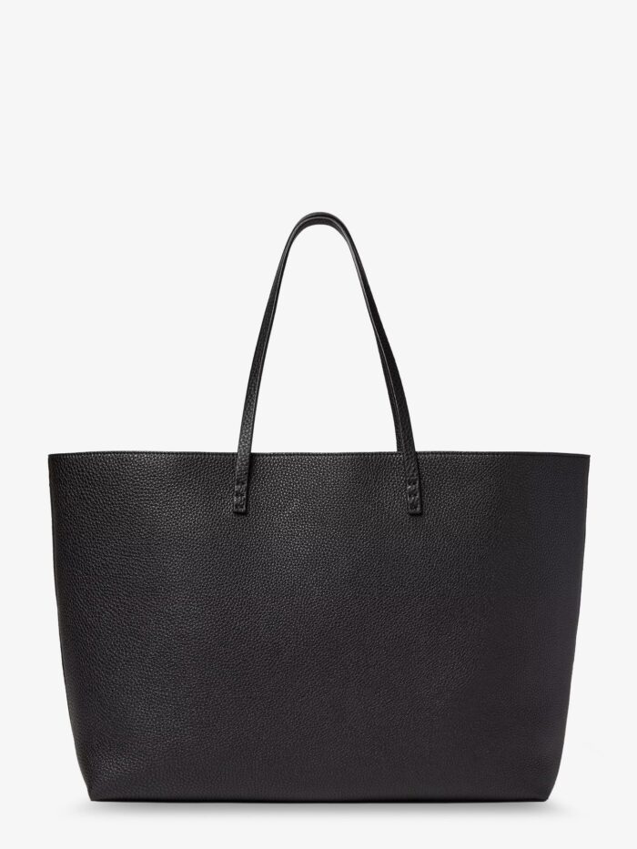 Fendi Medium Leather Roll Shopping Bag