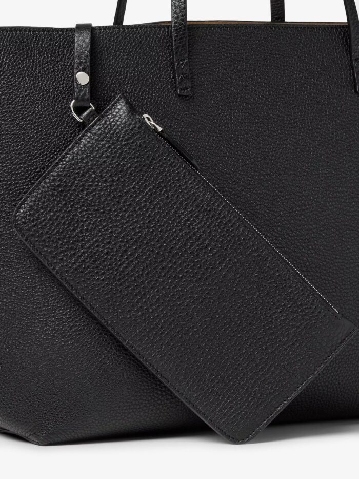 Fendi Medium Leather Roll Shopping Bag
