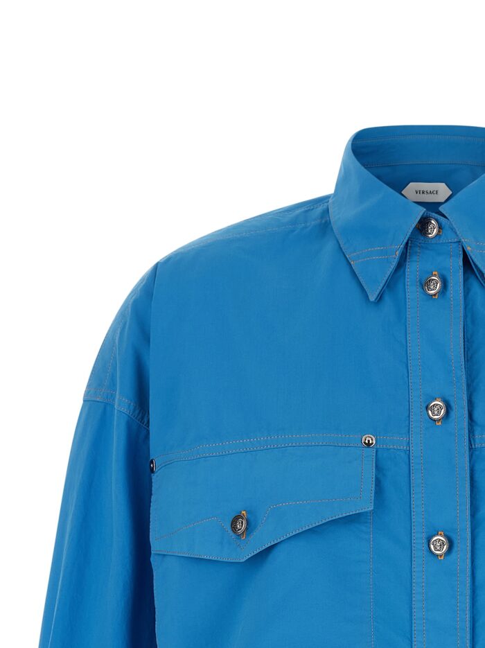 Versace 'Medusa' Button Shirt