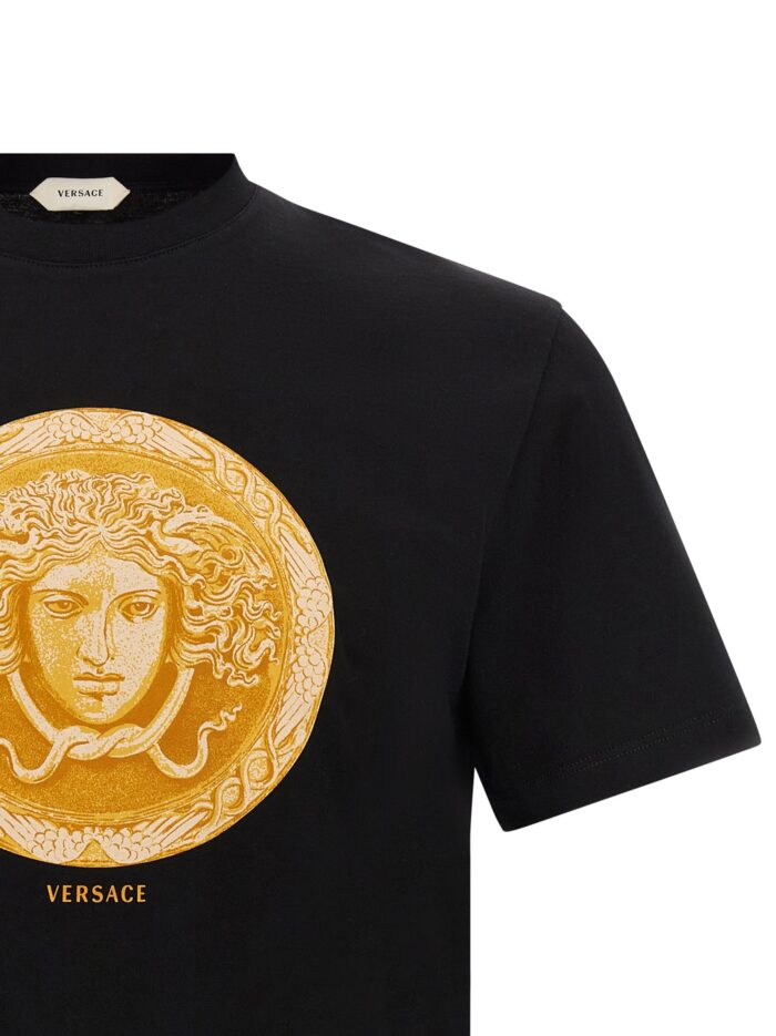 Versace 'Medusa Coin' Print T-shirt
