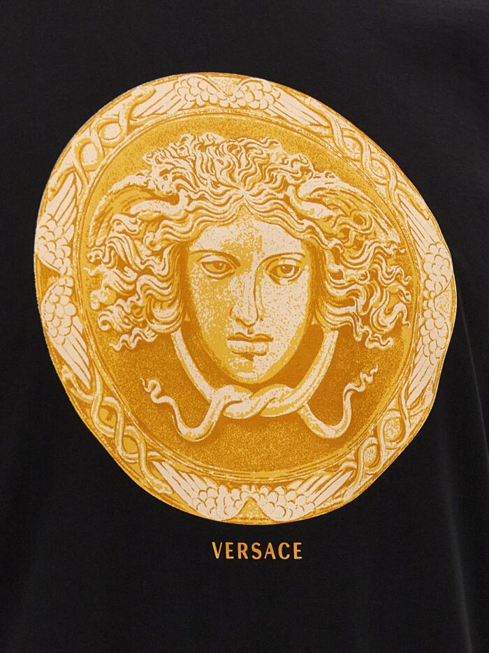 Versace 'Medusa Coin' Print T-shirt