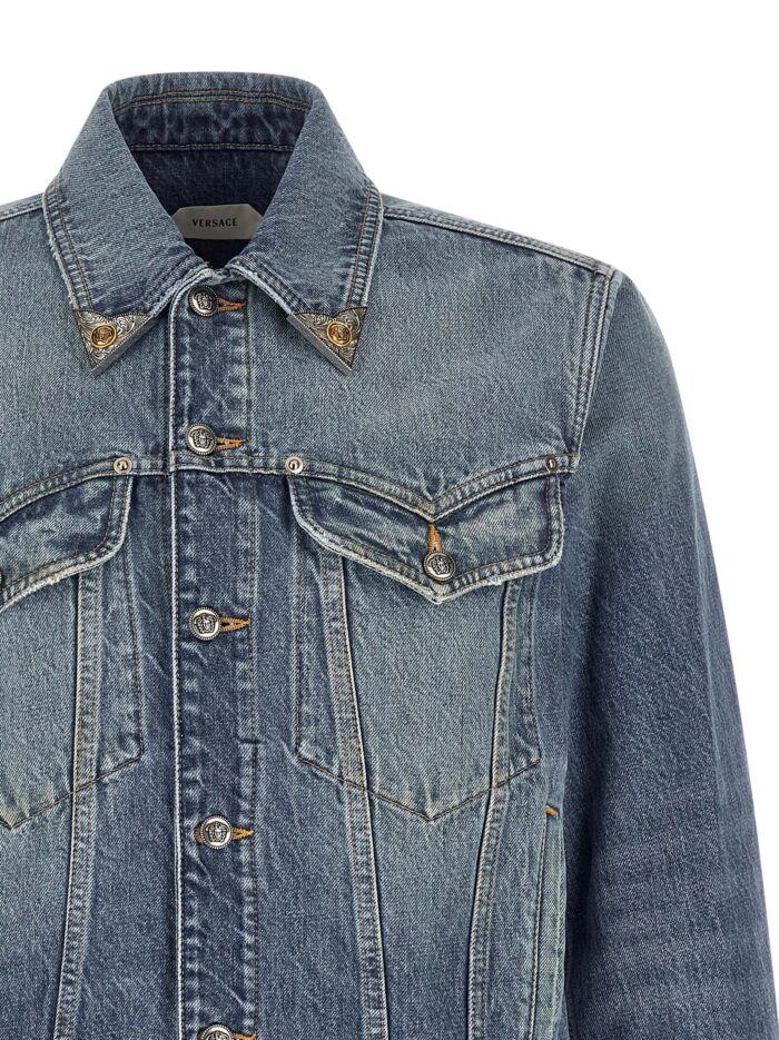Versace 'Medusa' Denim Jacket