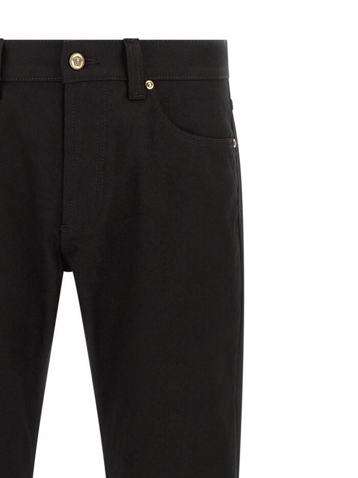 Versace Medusa Embroidery Jeans