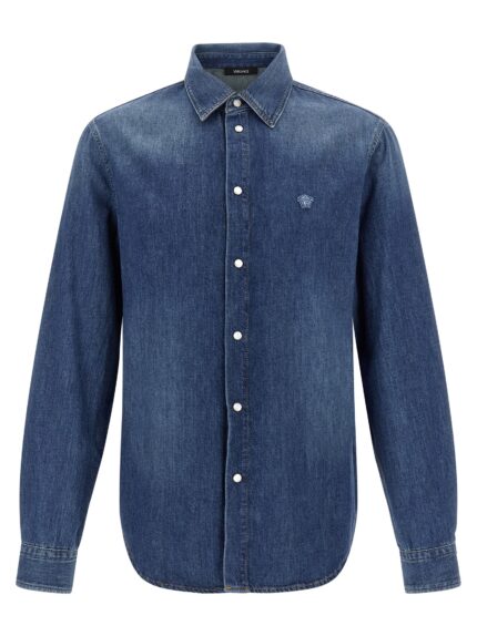 Versace 'Medusa' Patch Shirt