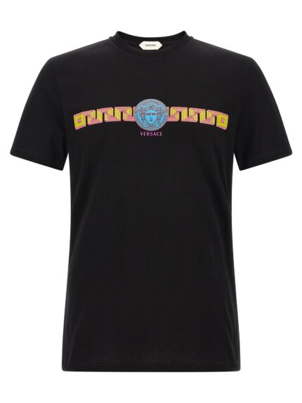 Versace 'Medusa' Print Cotton T-shirt