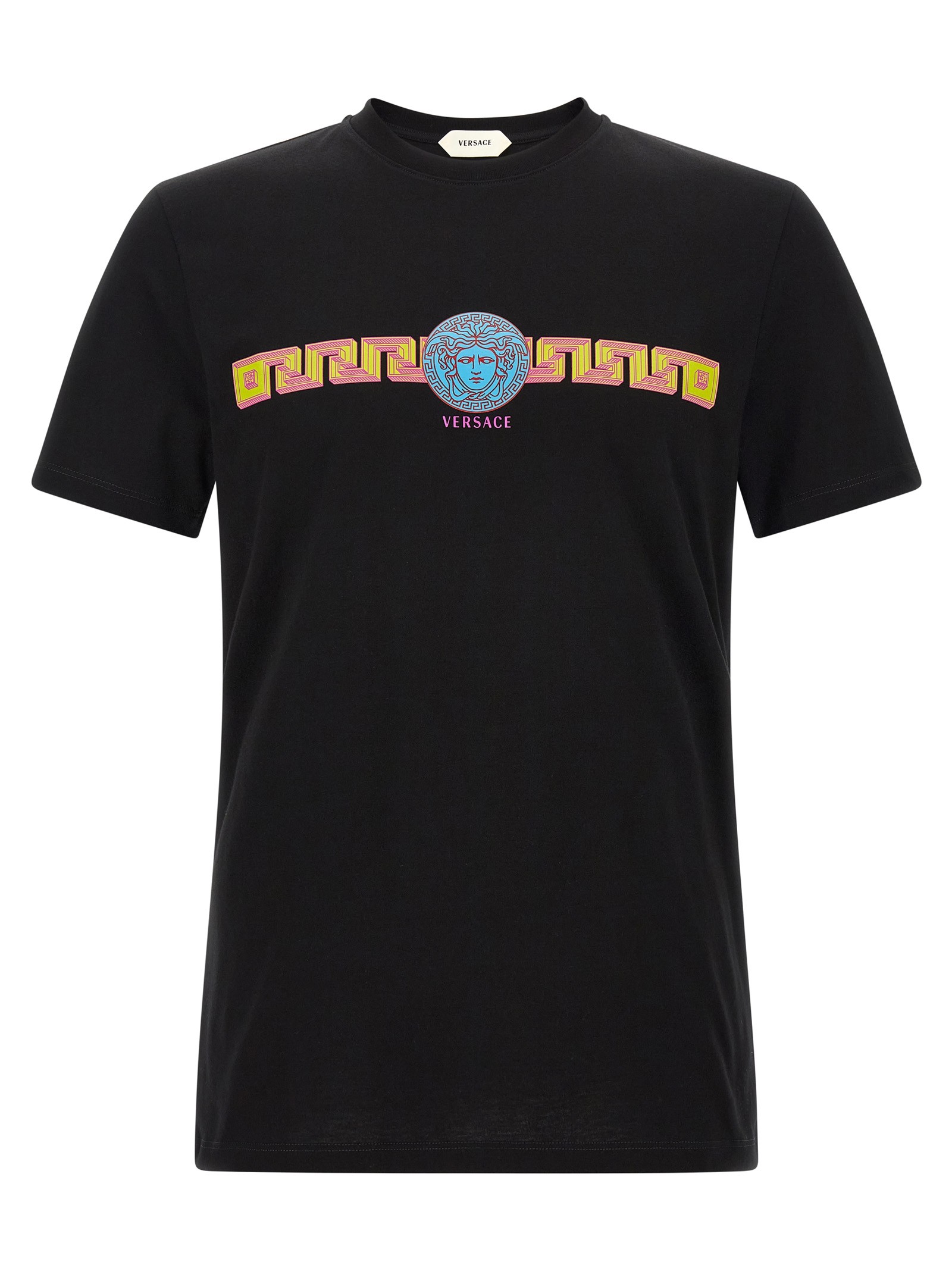 Versace 'Medusa' Print Cotton T-shirt