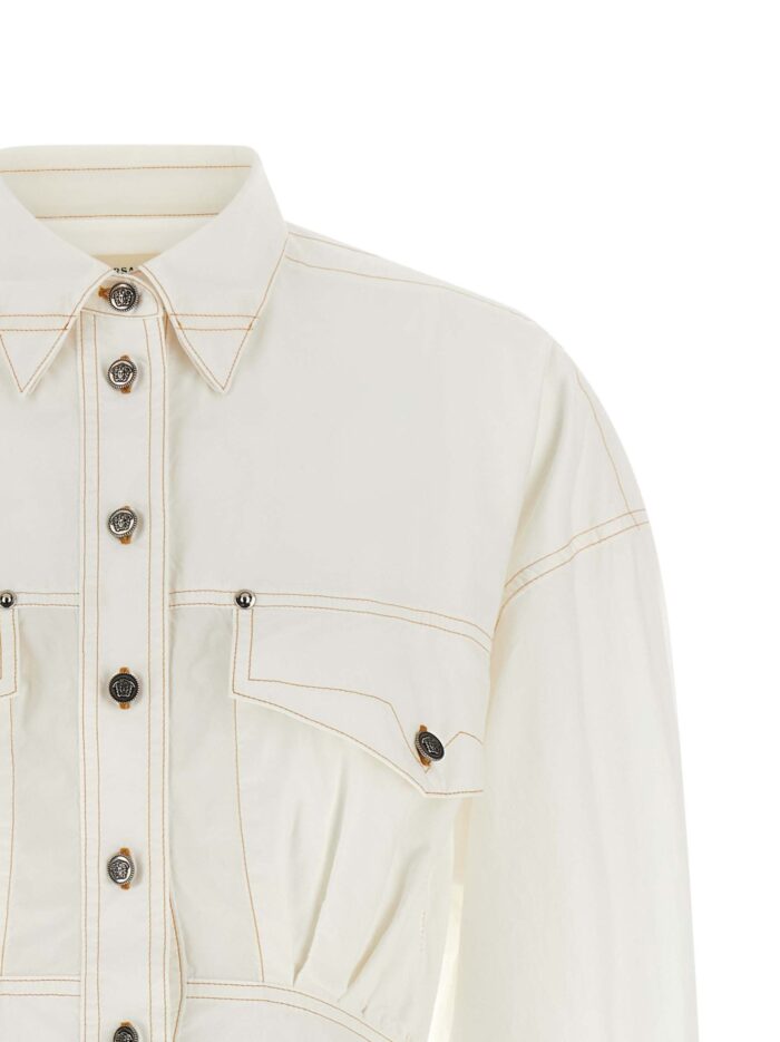 Versace 'Medusa' Shirt Dress