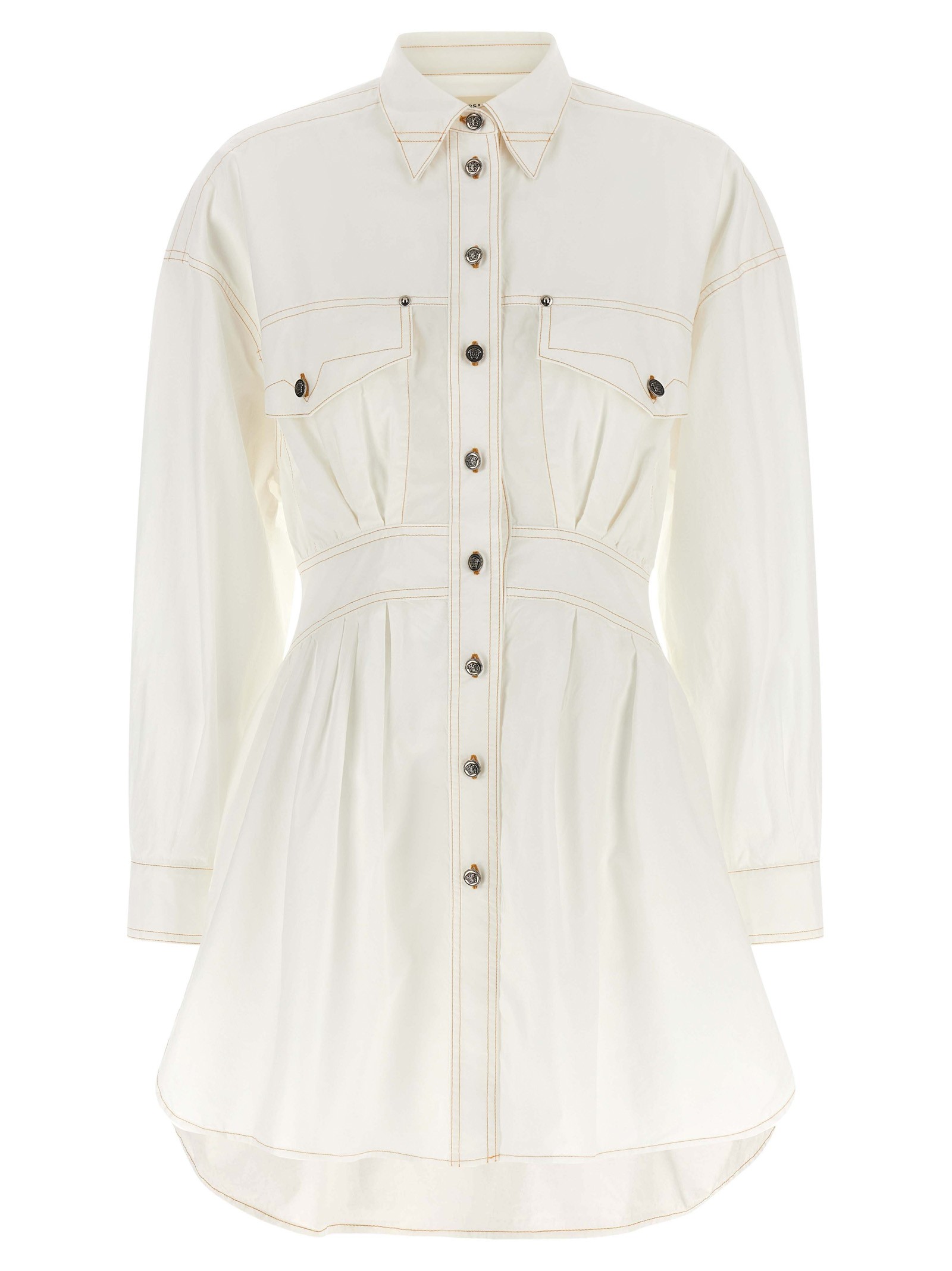 Versace 'Medusa' Shirt Dress