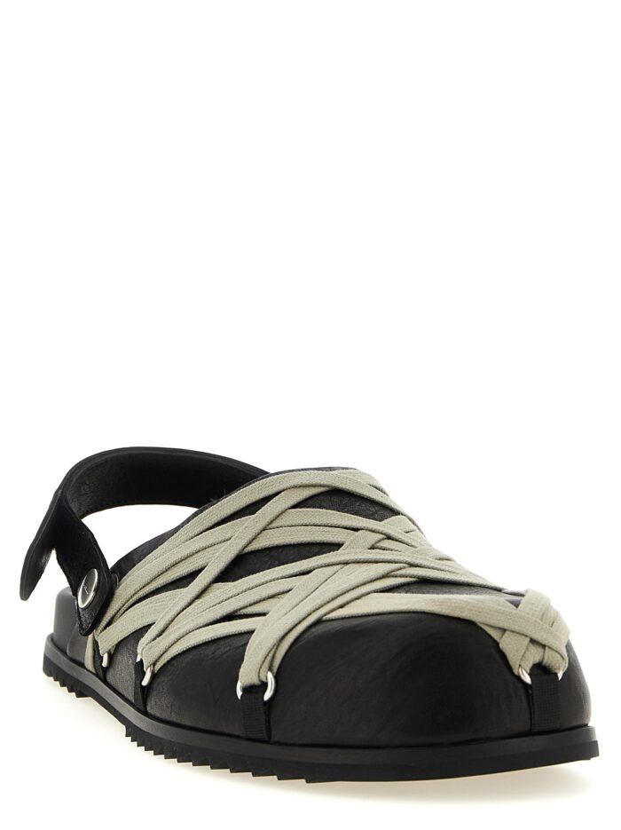 RICK OWENS 'Megalace Mule Granola' Sabots