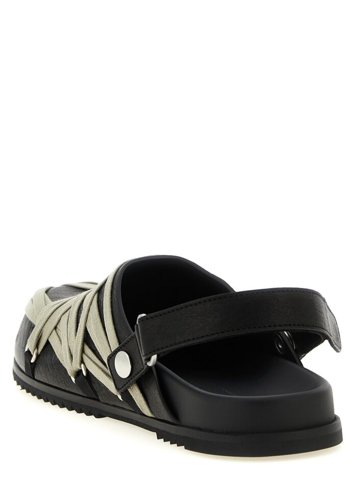 RICK OWENS 'Megalace Mule Granola' Sabots