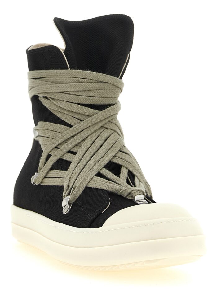 Drkshdw 'Megalace Sneaks' Denim Sneakers