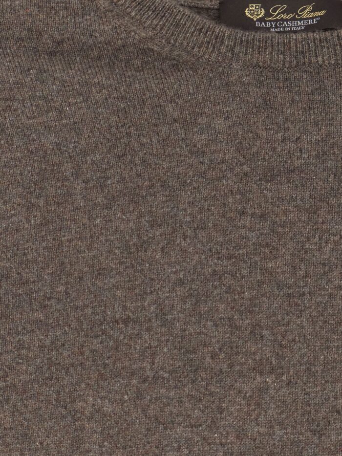 LORO PIANA Mélange Baby Cashmere Sweater
