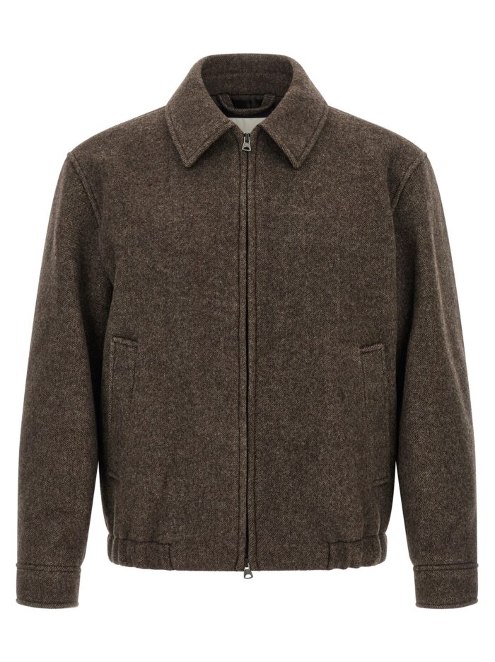 dunst mélange brown wool jacket DUNST Mélange Brown Wool Jacket