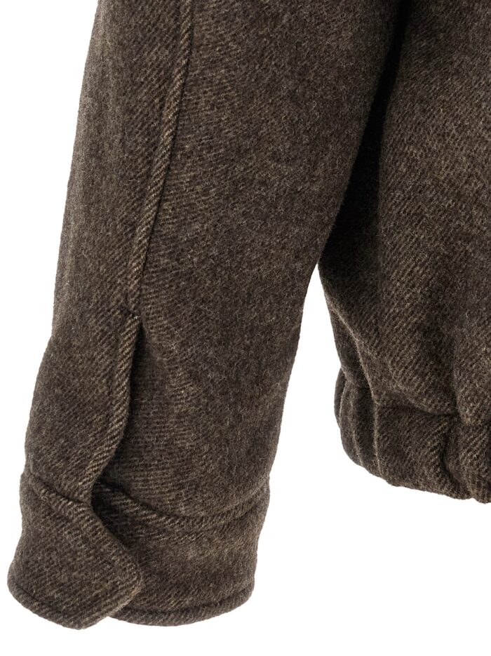 DUNST Mélange Brown Wool Jacket