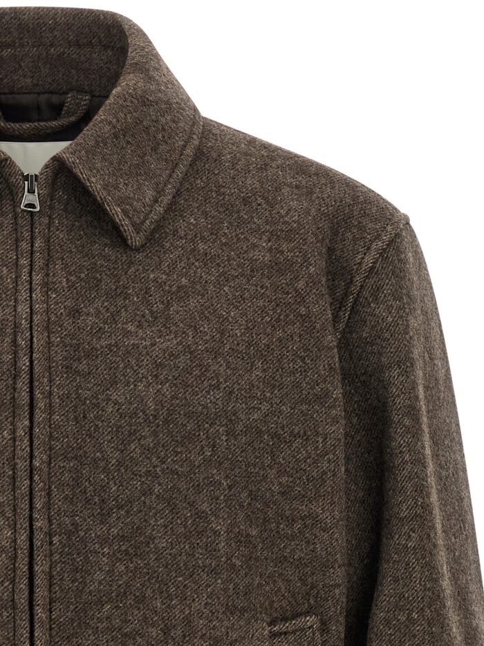 DUNST Mélange Brown Wool Jacket