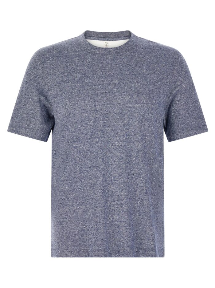 Brunello Cucinelli Mélange Linen Blend T-shirt