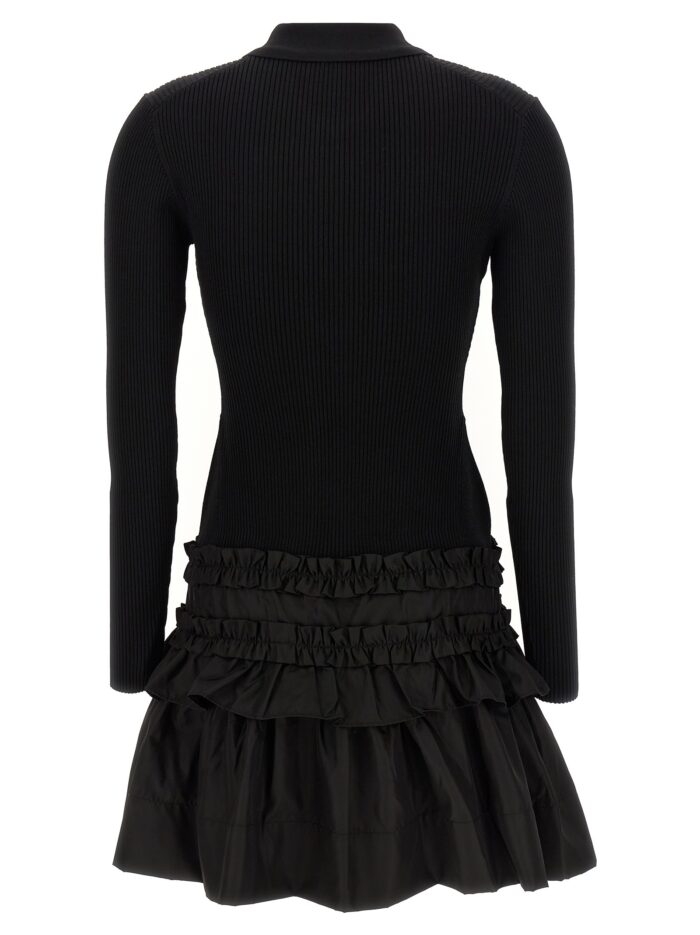 GANNI 'Melange Rib Knit Mini' Dress