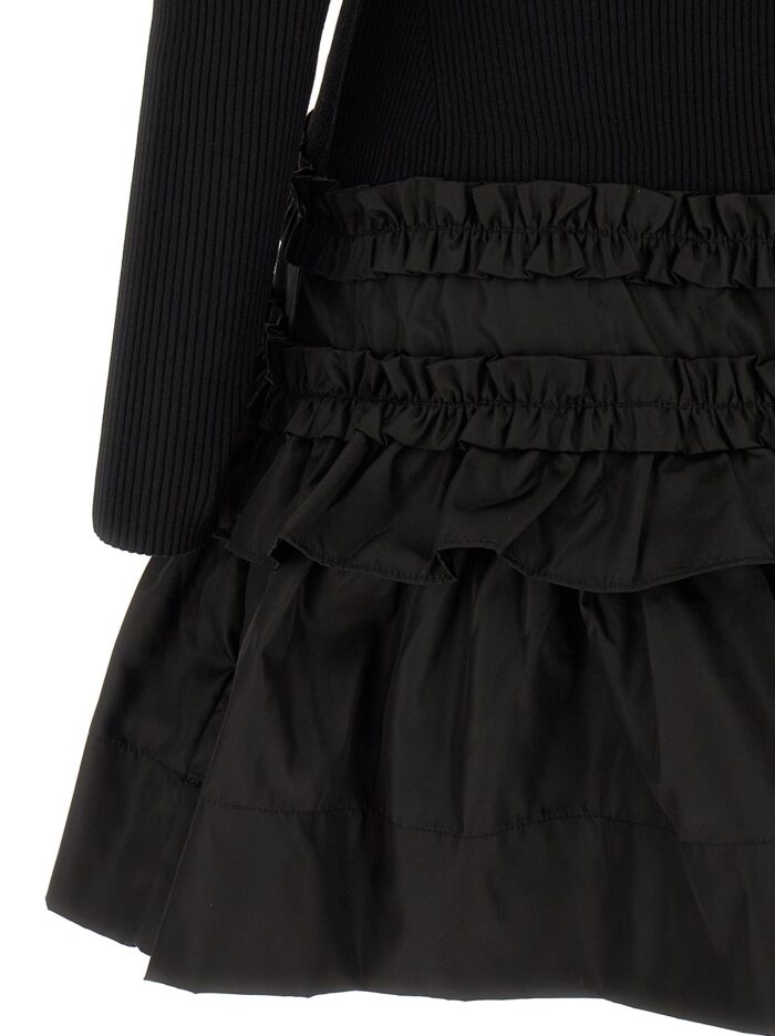 GANNI 'Melange Rib Knit Mini' Dress