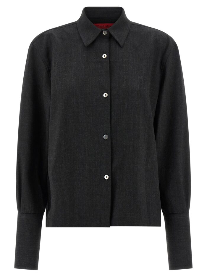 thelatest mélange shirt THELATEST Mélange Shirt