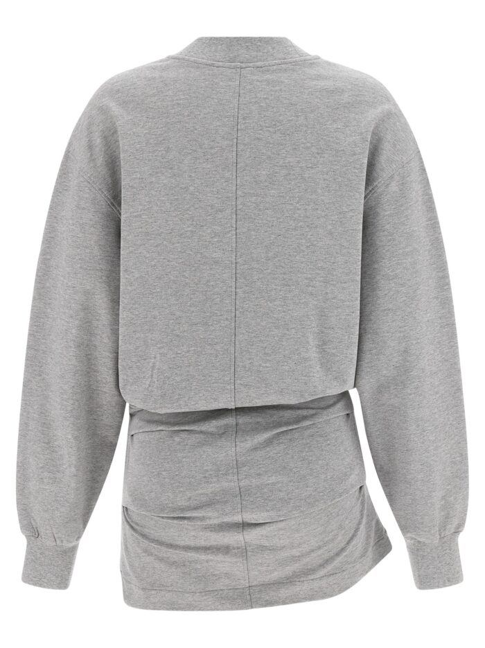 The Attico Mélange Sweatshirt Dress