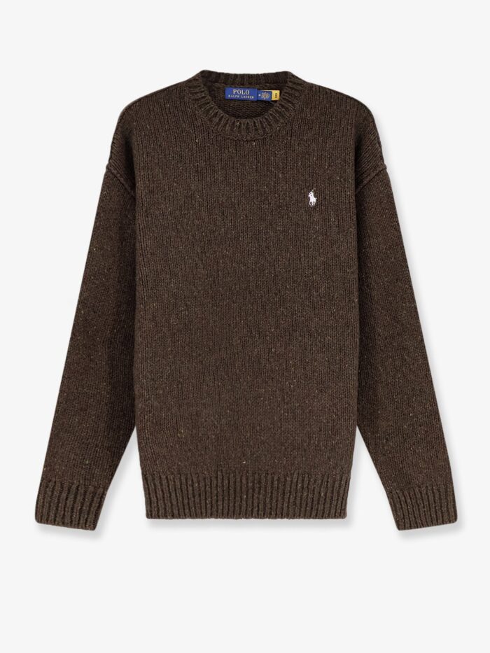 polo ralph lauren melange wool blend sweater Polo Ralph Lauren Melange Wool Blend Sweater