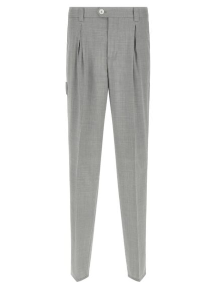 Brunello Cucinelli Mélange Wool Pants